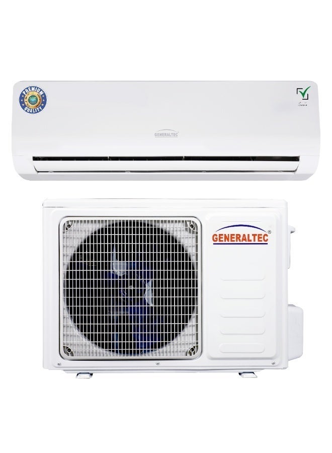 Compare Generaltec 2.5 Ton Split Air Conditioner – T3 Rotary Compressor, Fast Cooling, 4 Way Swing, Golden Fin, Remote Control, Energy Efficient, Low Noise Split AC | Model GSAC31NS | 1 Year Warranty & 5 Years Compressor at KSA Price