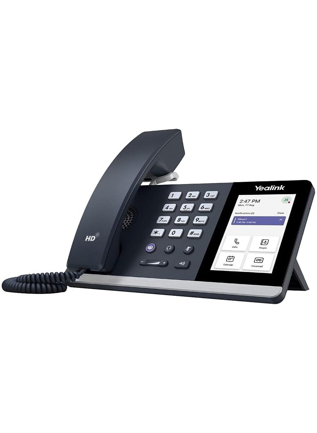 Compare Yealink MP54TEAMS Phone – Microsoft Teams Optimized, Android 9.0, 4Inch Touchscreen, HD Audio, Gigabit PoE at KSA Price