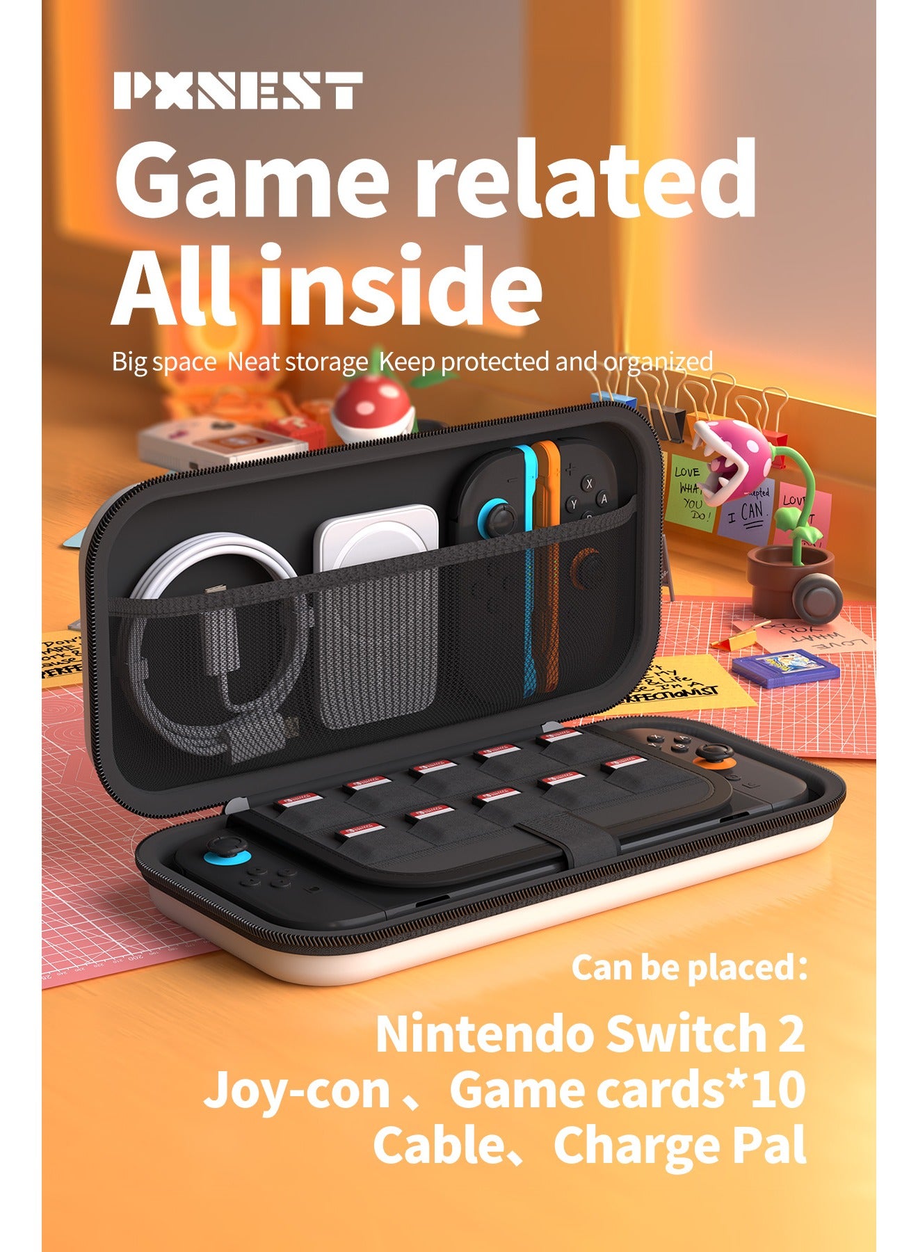 Switch Carrying Case Compatible with Nintendo Switch…