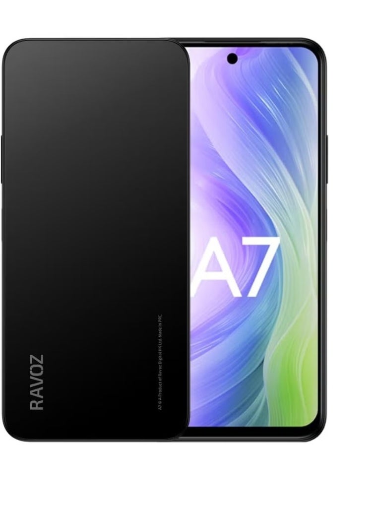 Compare RAVOZ A7 Privacy Smartphone – 12GB RAM 4GB+8GB, 128GB Storage, Dual SIM 4G LTE, NFC, No Camera, No GPS at KSA Price