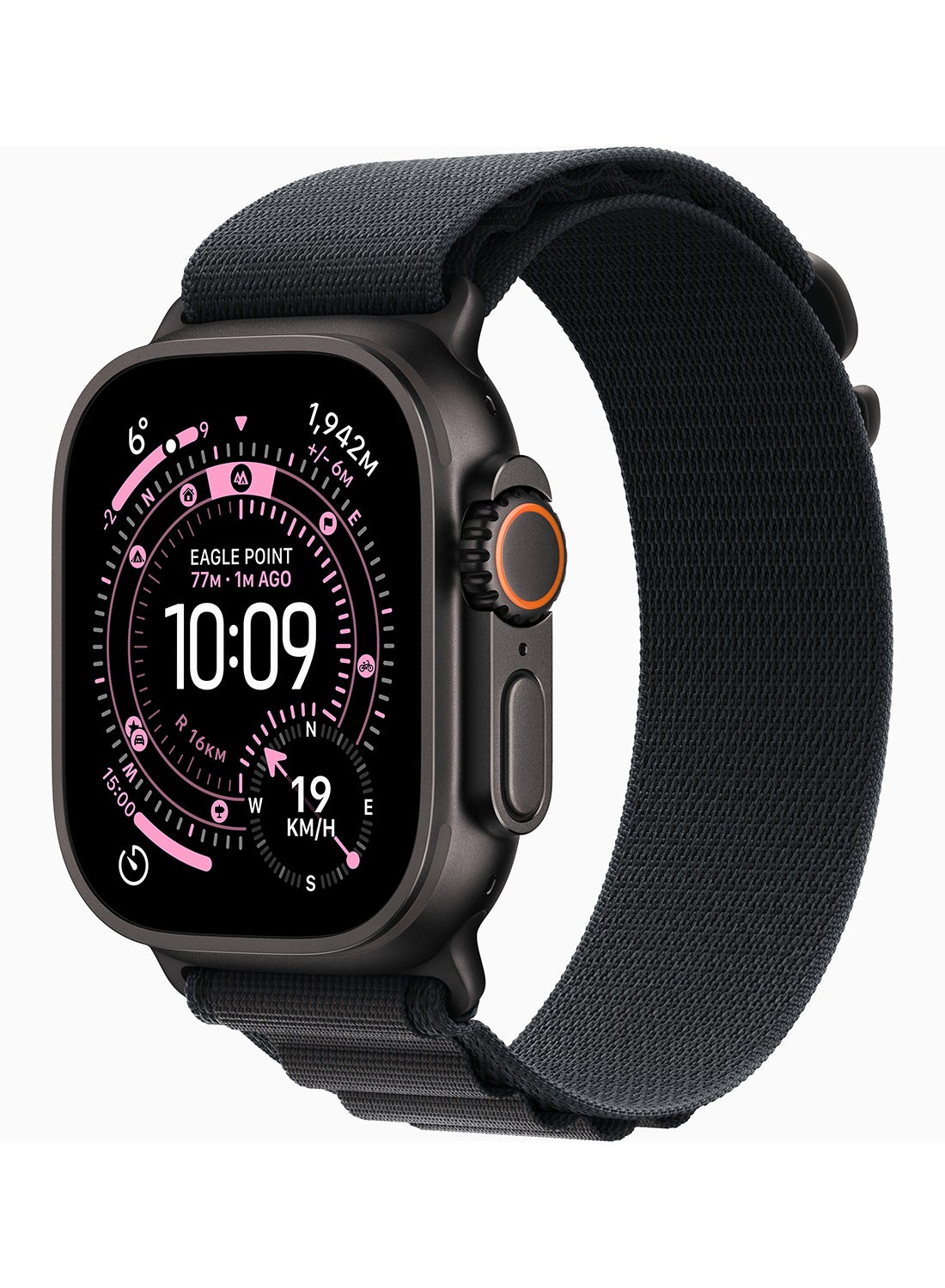 Compare Watch Ultra 3 GPS + Cellular 49mm Middle East Version Black Titanium Case With Black Alpine Loop  Small at KSA Price