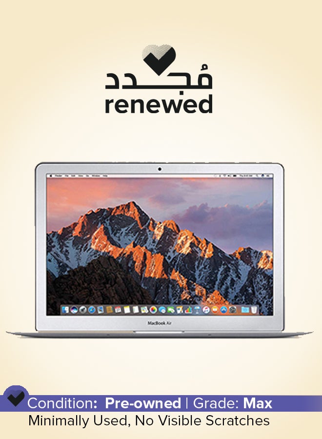 Compare Renewed  MacBook Air A1466 A 2017 Laptop With 13Inch HD Display, Core i5 ProcessorDual Core8GB RAM256GB SSDmacOS English Silver at KSA Price