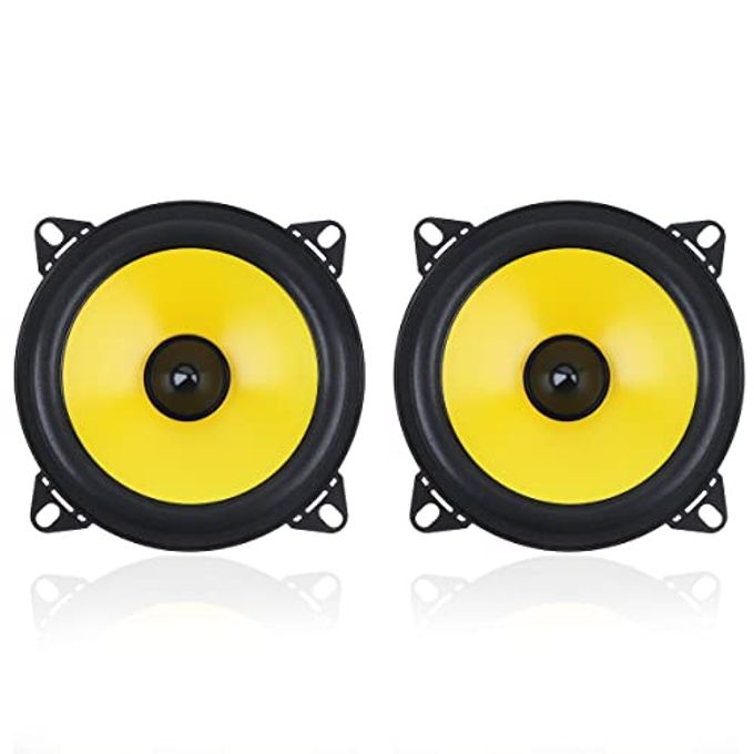 Compare 4 Inch 60W 2Way Full Range Frequency Car Audio Stereo Speaker Automobile Loudspeaker 2 Pcs at KSA Price