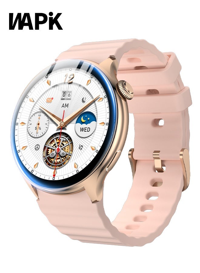 Compare Korean Brand Smart Watch Y5，Business Smartwatch, Waterproof Fitness Watch, Bluetooth Calling, Compatible with Android and iOS,Smartwatch For Men, Zinc Alloy Vacuum Plating, Heart Rate Monitoring at KSA Price