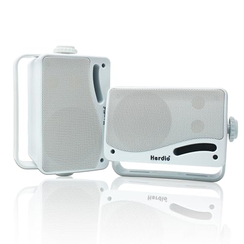 Herdio 35 Outdoor Bluetooth Speakers Wired Waterproof…