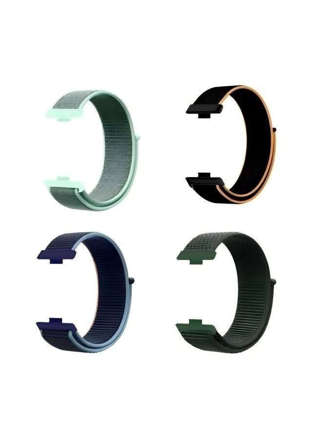 4 PCS Nylon Watchband Replacement Bracelet for…