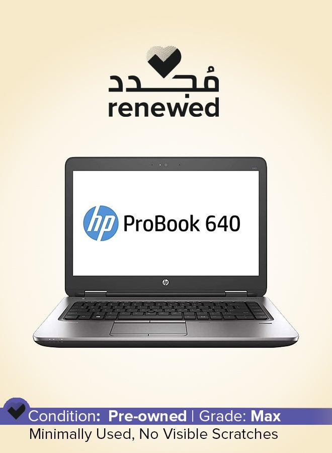 Compare Renewed  ProBook 640 G2 Laptop With 14Inch Display, Intel Core i56th Gen8GB RAM256GB SSDIntel UHD Graphics 620Windows 10 Pro Blacksilver at KSA Price