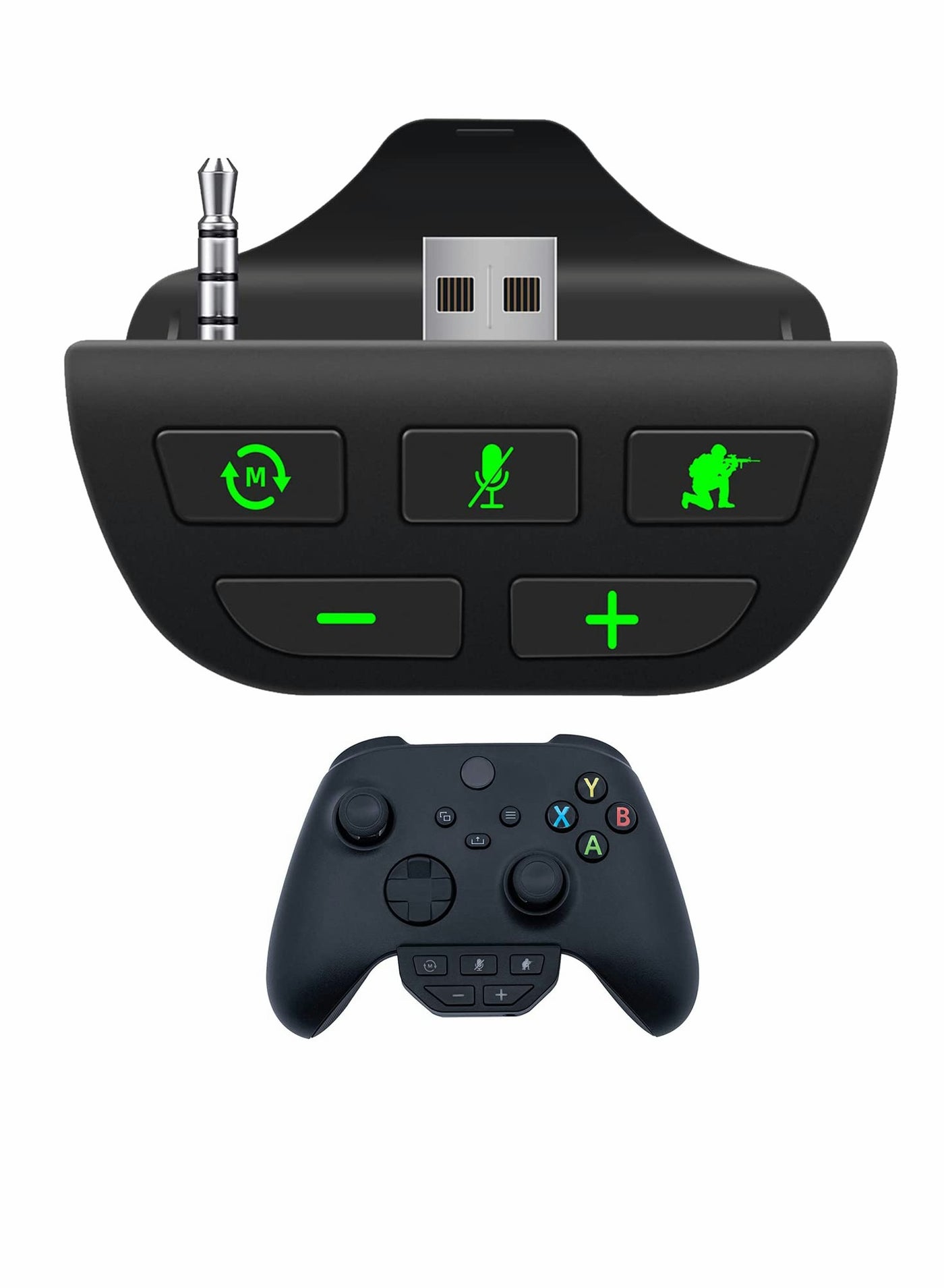 Headset Adapter for Xbox Series X/S, Stereo Headset…