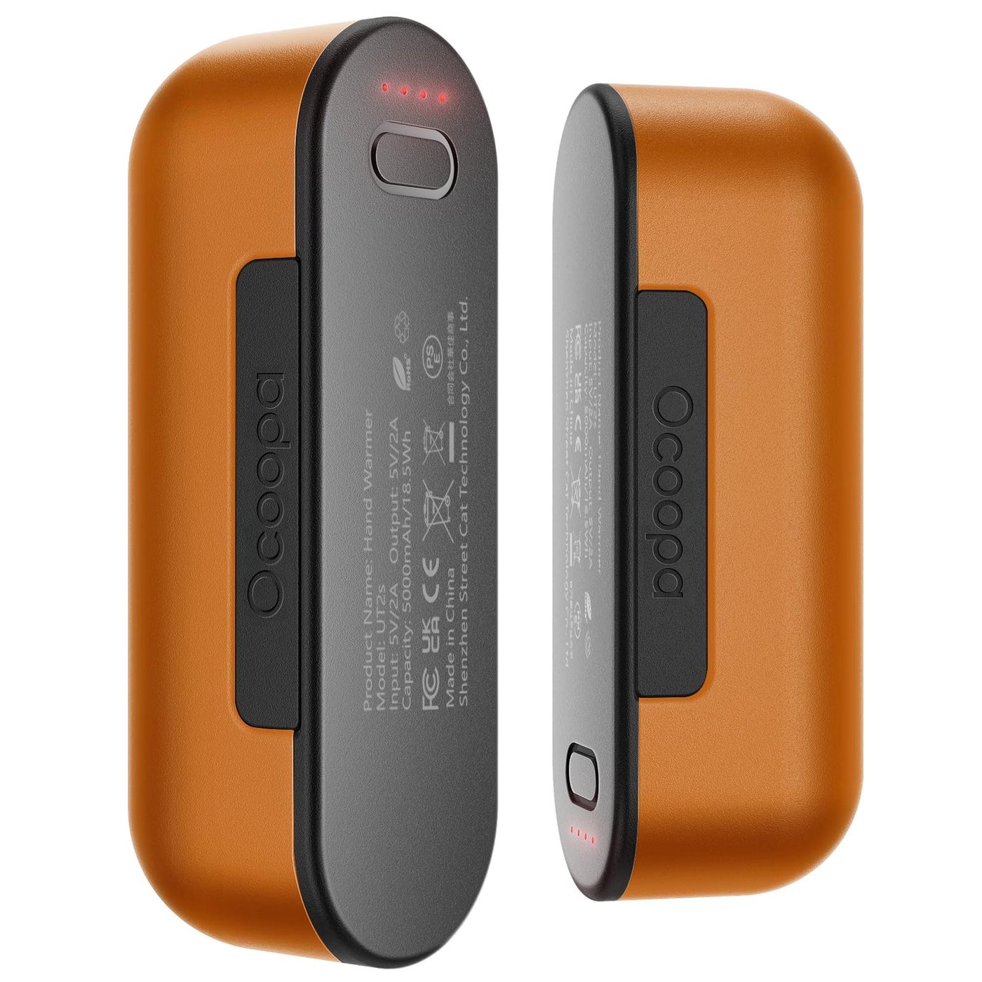 Compare OCOOPA Hand Warmers Rechargeable 2 Pack, Magnetic Electric Handwarmer, 4 Levels Heat Up to 137?, USBC Portable Charger 10000mAh, Raynauds, Golf, Christmas Tech Gifts for Men, UT2sMagTwins at KSA Price