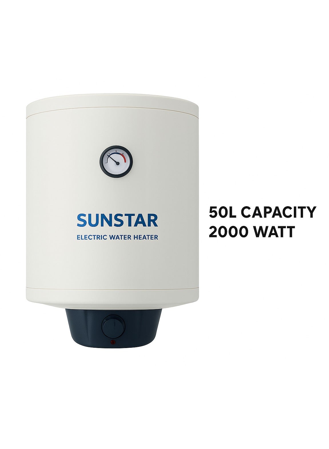 Compare WATER HEATER 50L CAPACITY 2000W MADE IN OMAN HORIZENTAL at KSA Price