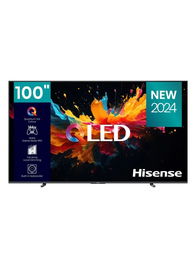 Compare 100 inch,4K,UHD,Full Array Local Dimming,Smart TV, QLED,Total HDR solution, AI Sport Mode,Smooth motion,DTS,144Hz Game Mode Pro,Game bar, Voice control,DolbyVision IQ,Game in Dolby,DolbyAtmos,Airplay,Filmmaker Mode,120 High Refresh Rat at KSA Price