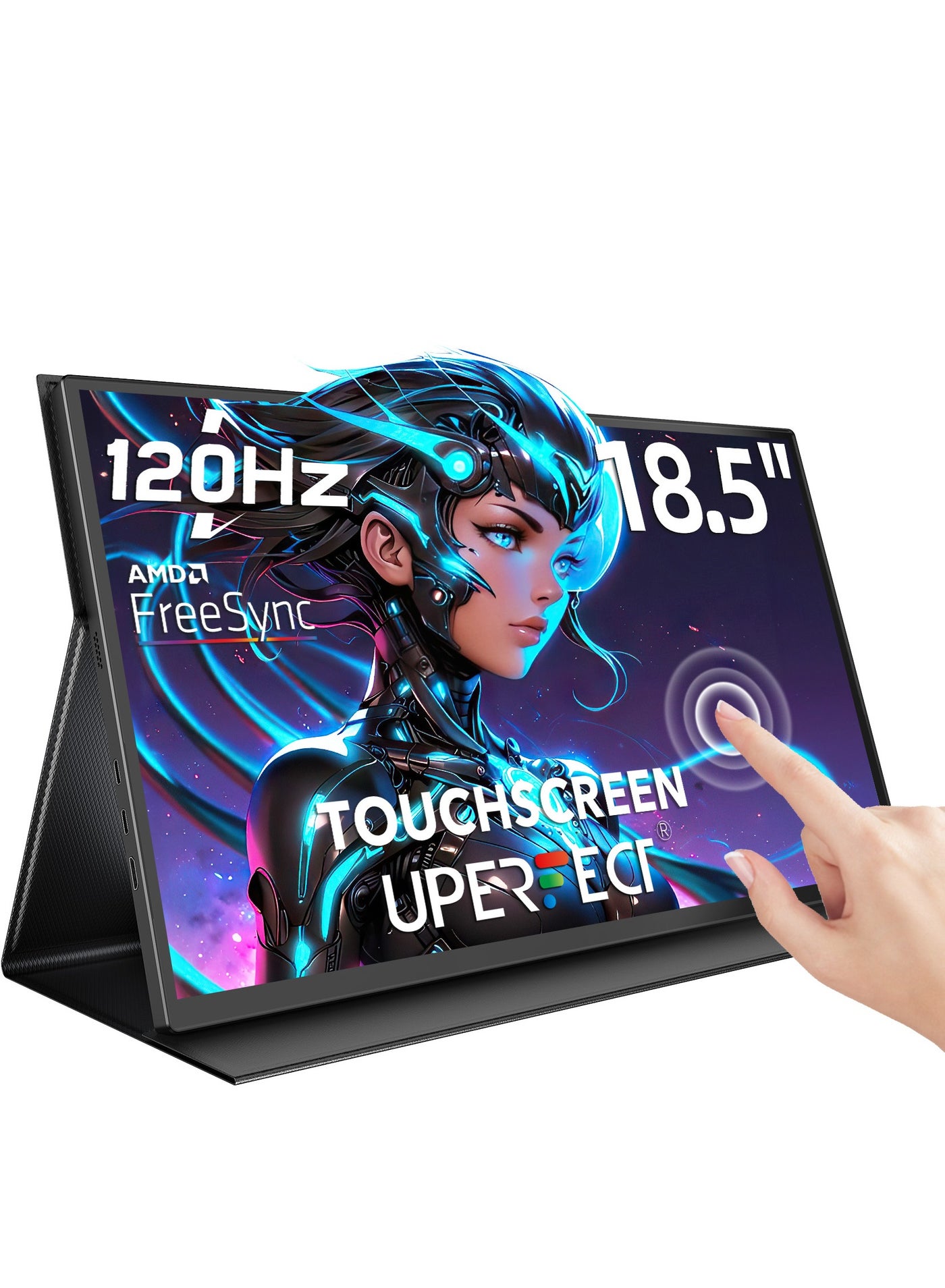 UPERFECT Portable Monitor 18.5 Inch 120 Hz Portable…
