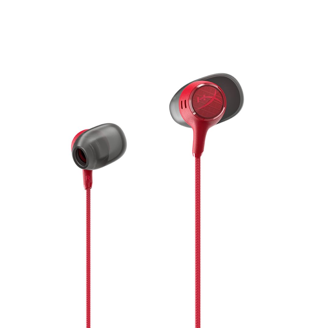 Compare HyperX Cloud Earbuds III S – Wired Earbuds, PC; Nintendo Switch; Console Controller, Dynamic; 14.3 mm Driver, Silicone Ear Tips  Red at KSA Price