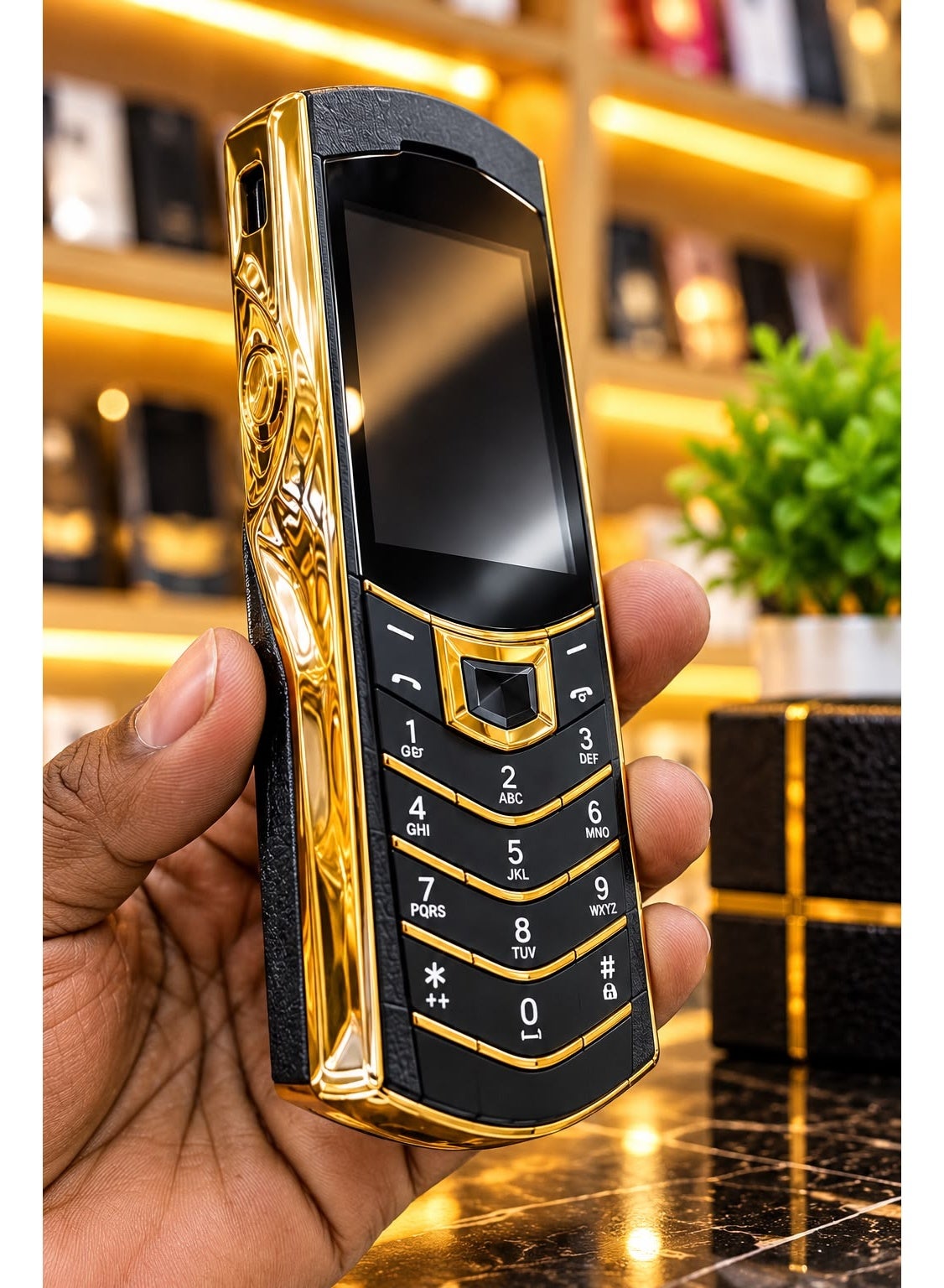 Luxury Dual SIM Keypad Mobile Phone with Touchscreen…