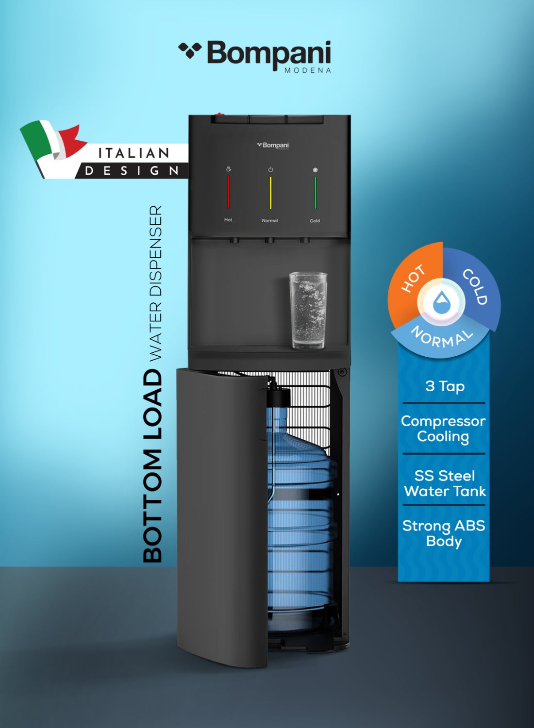 BOMPANI High-Performance Freestanding Water Dispenser…