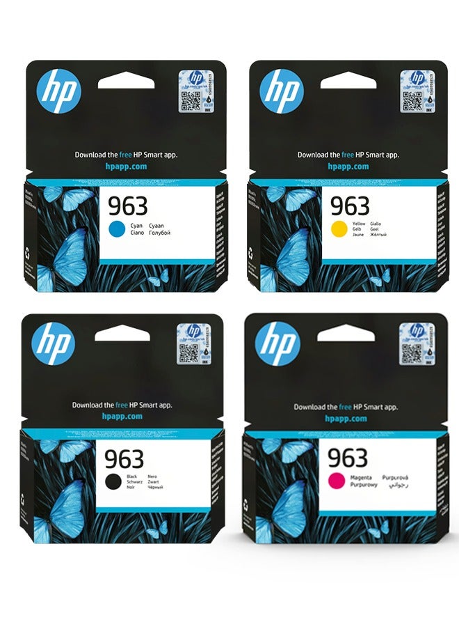 Compare Original 963 Ink Cartridges 4pack Cyan,Magenta,Yellow,Black at KSA Price