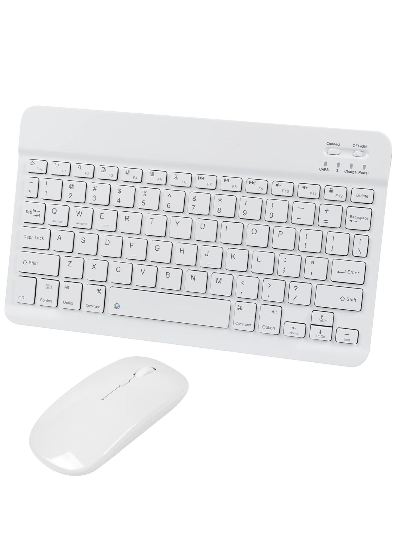 Wireless Bluetooth Keyboard & Mouse Combo – Ultra-Slim,…