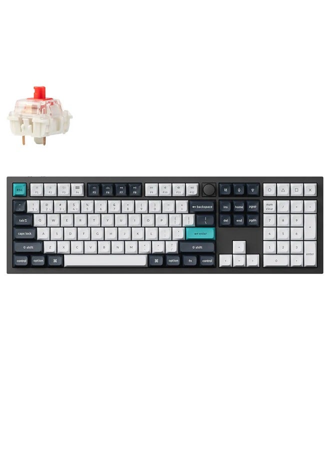 Compare Q6 Max Swappable RGB Backlight Red Switch Knob Version Keyboard at KSA Price