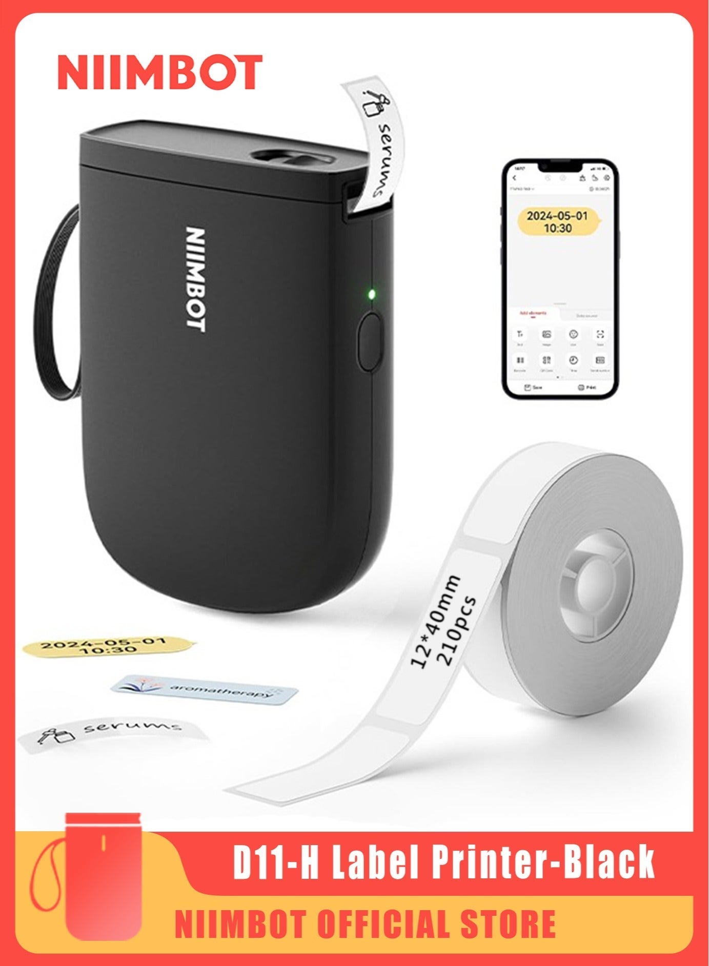 D11 New Version Label Maker Machine D11-H Label…