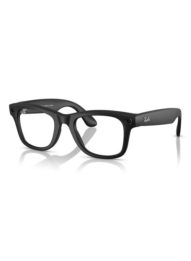 Compare RayBan Wayfarer RW4008 Large Matte Black Clear Graphite Green Transition Black at KSA Price