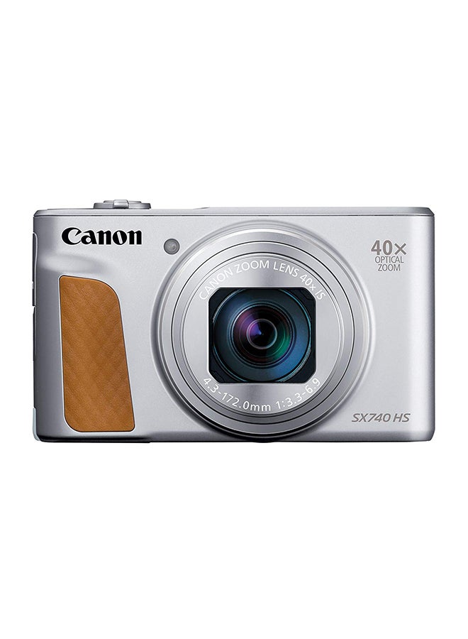Compare PowerShot SX740 HS Point And Shoot Camera 20.3MP 40x Zoom With Tilt LCD Screen, BuiltIn WiFi And Bluetooth at KSA Price