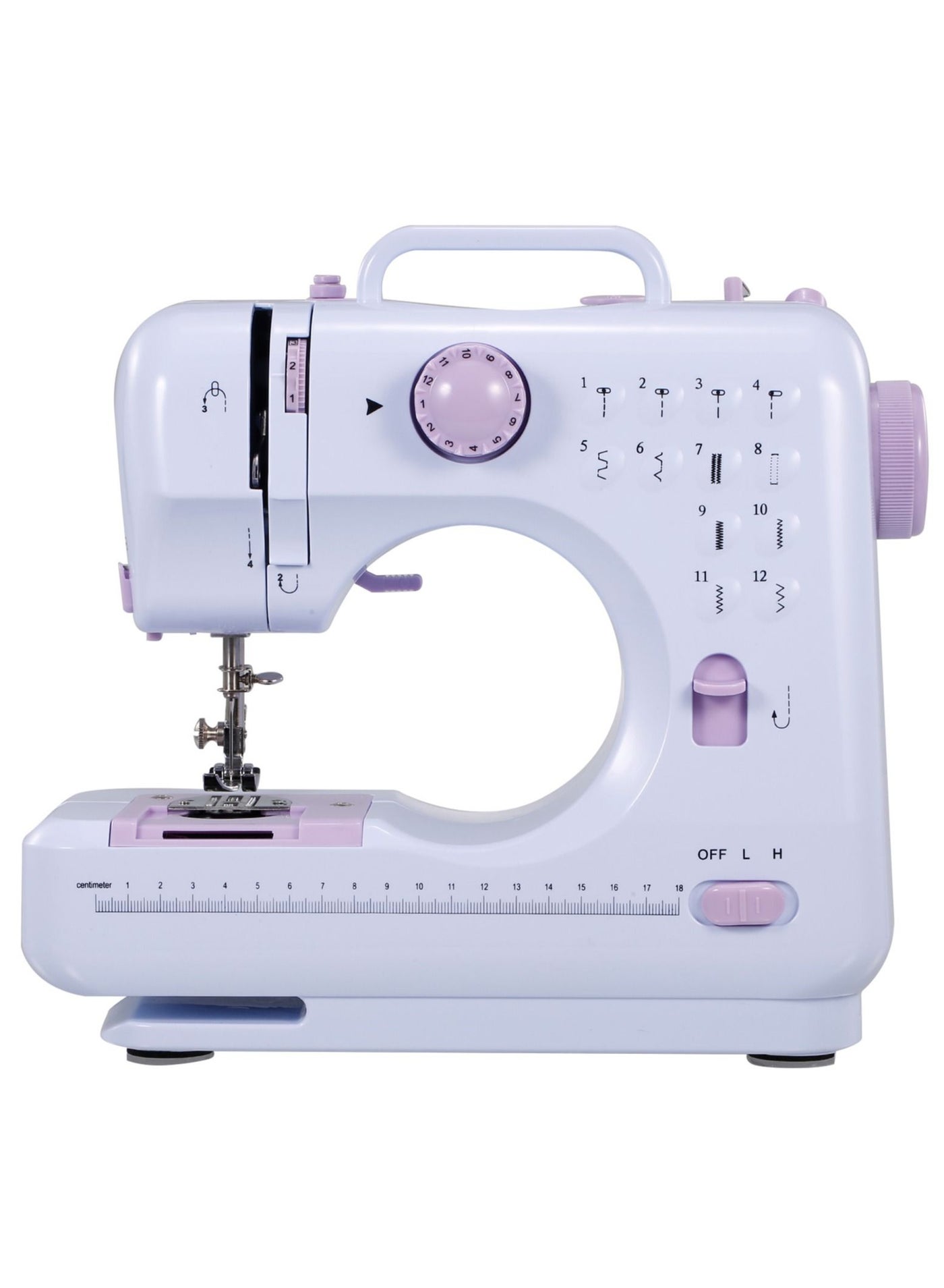 Portable Multi-Function Sewing Machine, 12 Stitches…