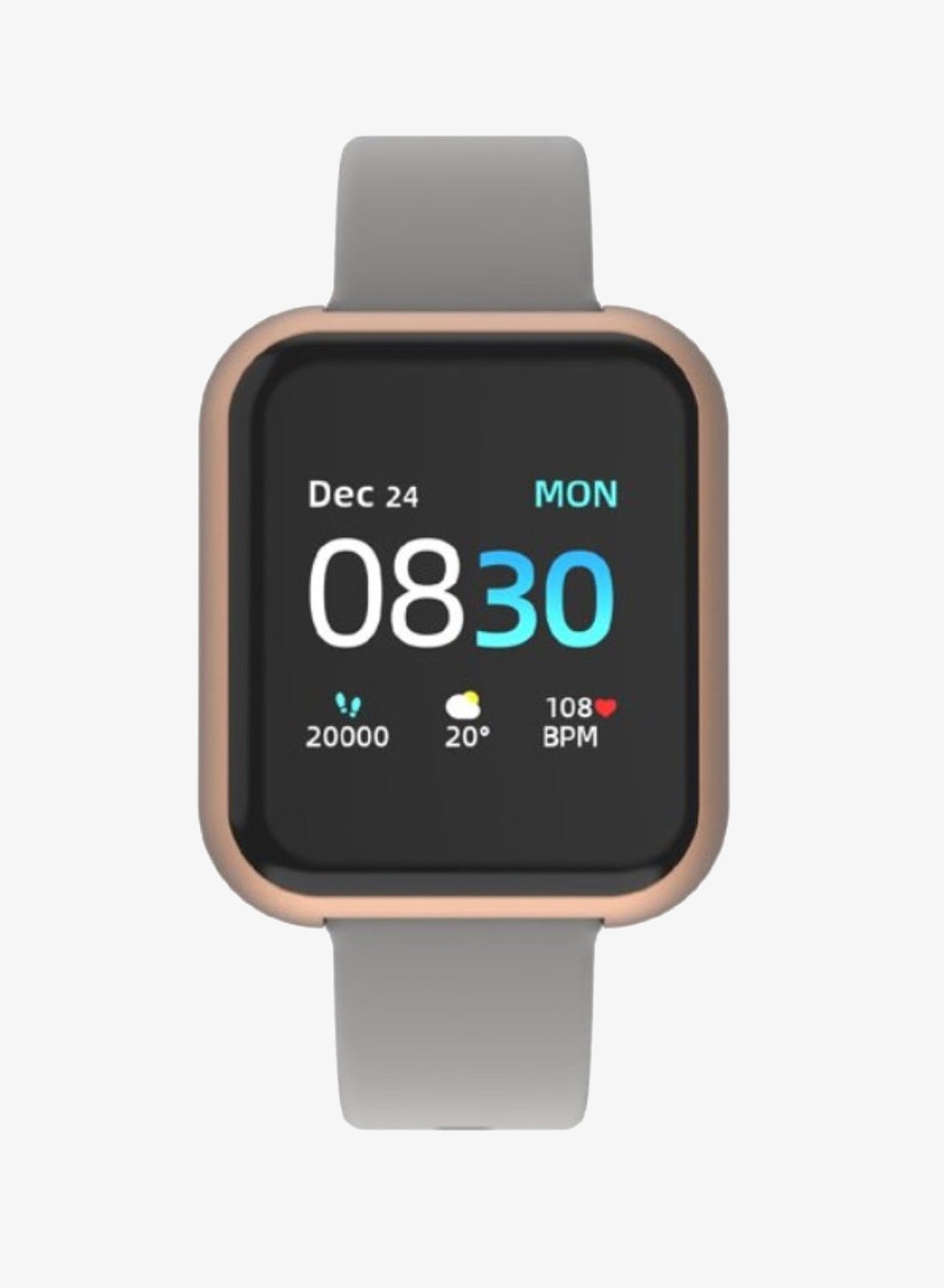 Compare iTouch Unisex Interactive Air 3 Watch RosegoldGrey with Silicone Strap, 500009R042C04 at KSA Price