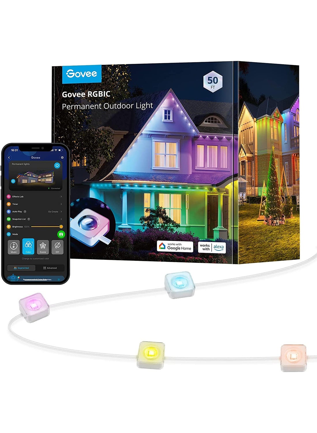 Compare Govee Permanent Outdoor Lights 15m at KSA Price