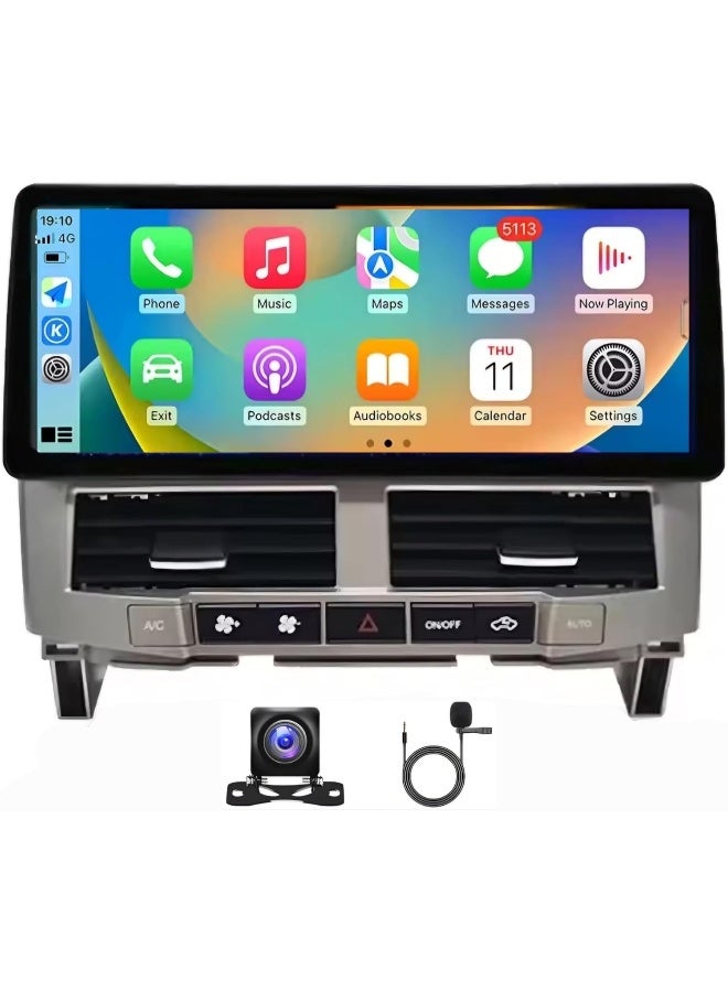 Compare 12.3 Inch Android Car Stereo Screen For Lexus RX330 RX350 RX300 RX400H 20042007 With Apple CarPlay Android Auto Wireless WiFi DSP FM&AM AHD Camera Included 4+32GB Carplay at KSA Price