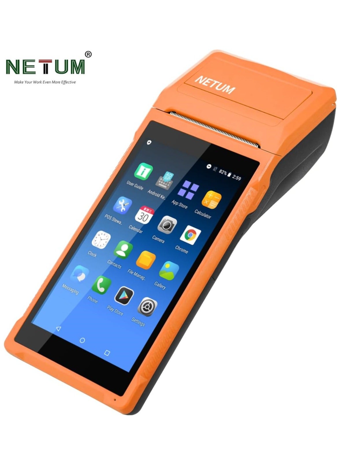 Handheld PDA Android POS Terminal Receipt Printer…