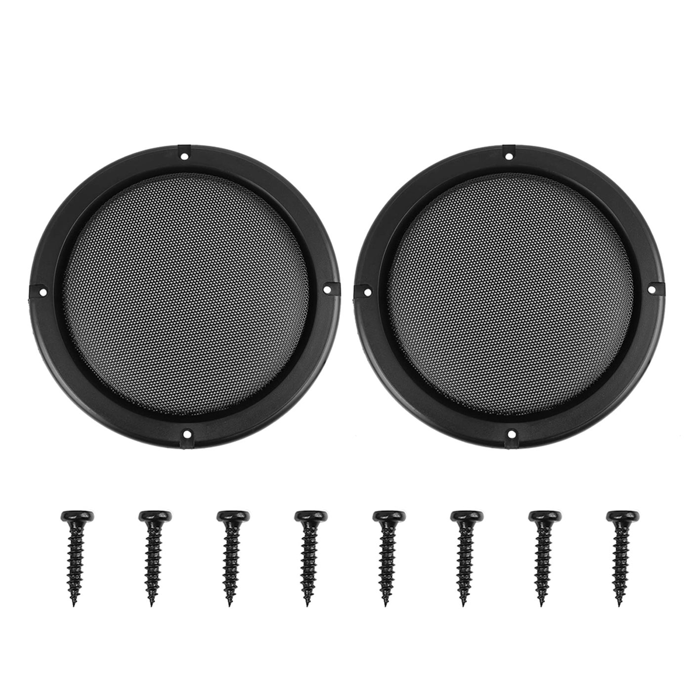X AUTOHAUX 2pcs Grill Cover 6.5