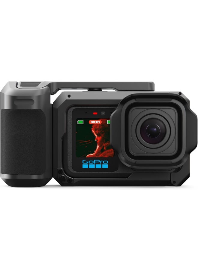 Compare GoPro Mission 1 PRO Grip Edition  Digital Action Camera  2150mAh Enduro 2 battery 50MP, 1inch Type image sensor 8K Open Gate, Frame Grabs 44MP 4:3 8K videos using the GoPro Quik app, Bluetooth® audio at KSA Price