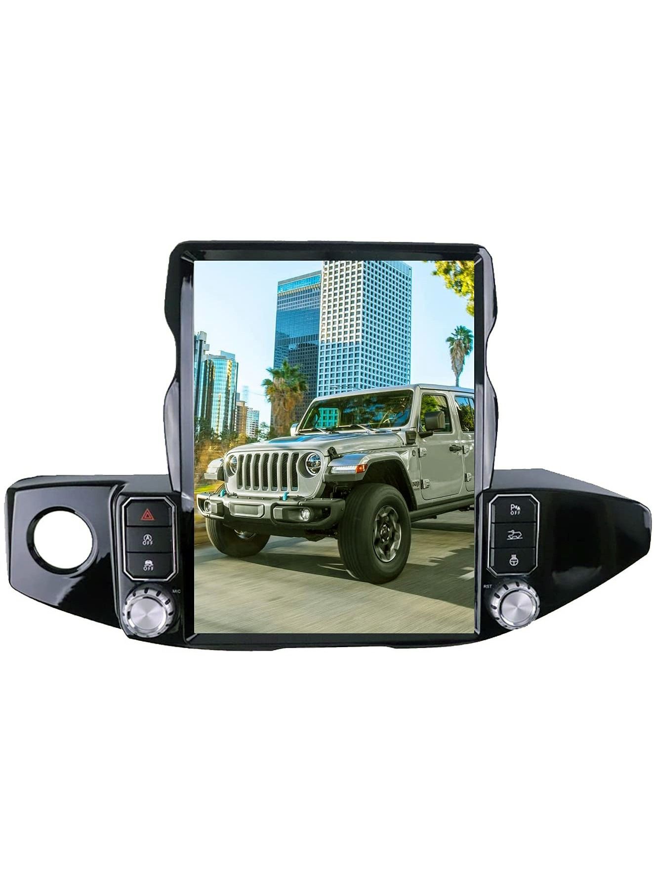 Compare Android Monitor for Jeep Wrangler 20182021 Tesla Style at KSA Price