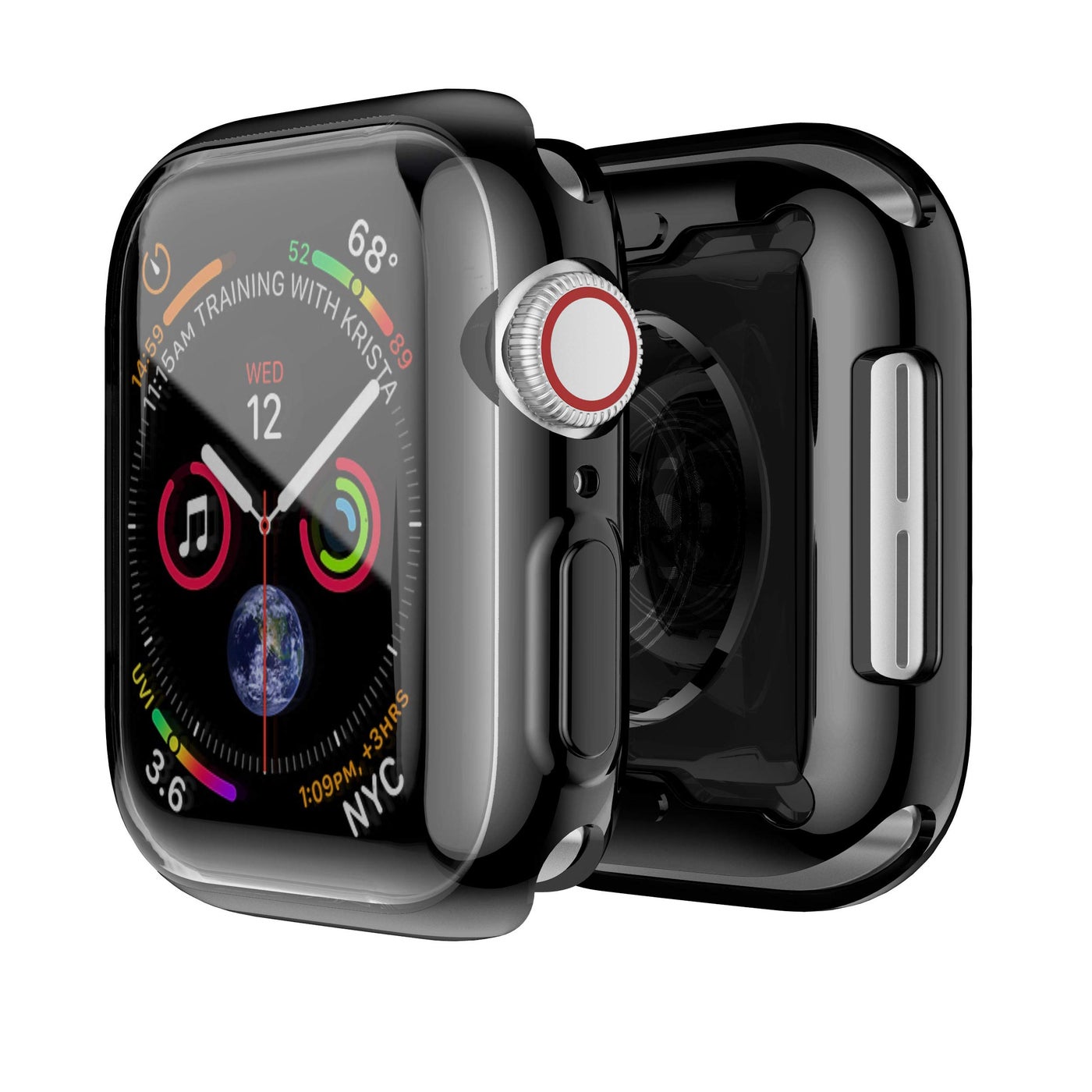 Smiling Case for Apple Watch 44mm - Clear Screen…