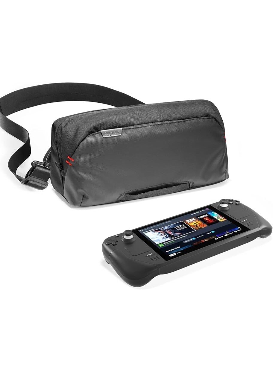 Compare Arccos G47 Steam Deck Sling Bag – Waterproof Gaming Crossbody Bag for Steam DeckOLED, Nintendo Switch 2, ROG Xbox Ally X, ASUS ROG Ally, Lenovo Legion Go & Gaming Accessories at KSA Price
