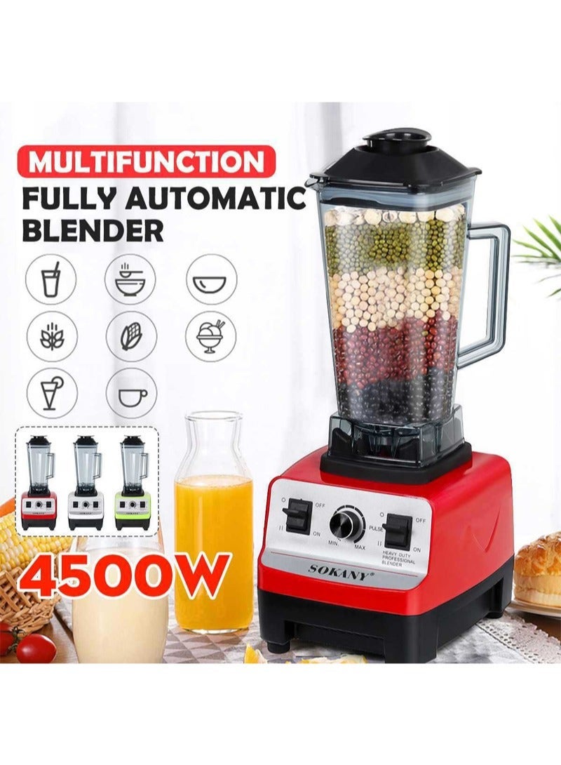 Compare Multifunctional Countertop Blenders Ice Shaver Food Grinder 2L 4500W SK444 Black Red at KSA Price
