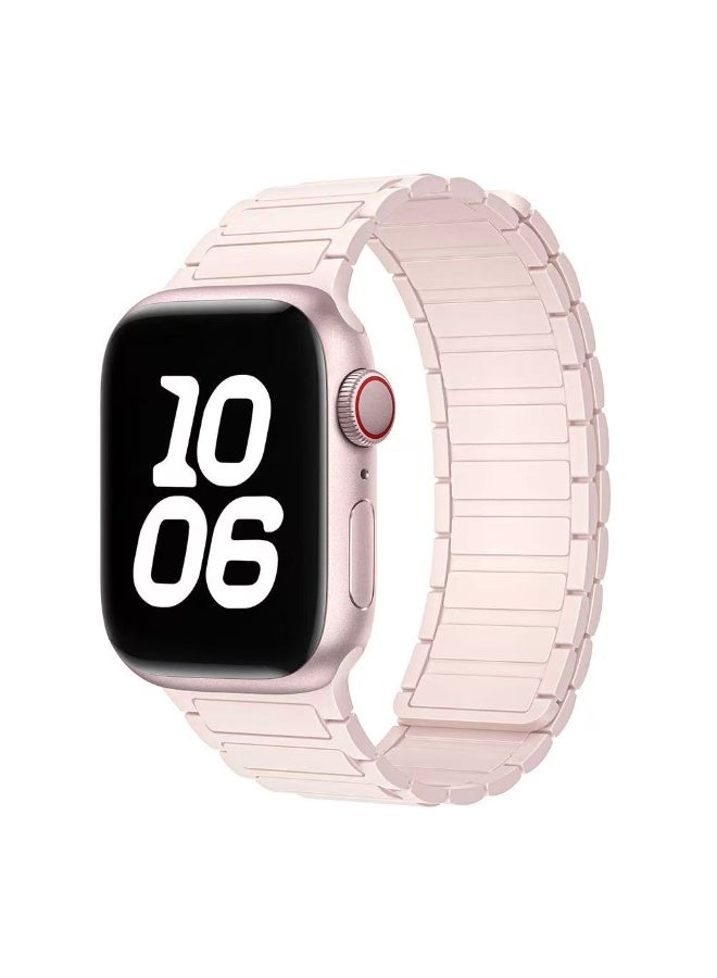 Compare Watch Band Compatible for Apple Watch Series Band 42mm 44mm 45mm 46mm 49mm women, Genuine Leather Double Tour Designed Slim Replacement Strap for iWatch Series10 9 8 7 6 SE at KSA Price