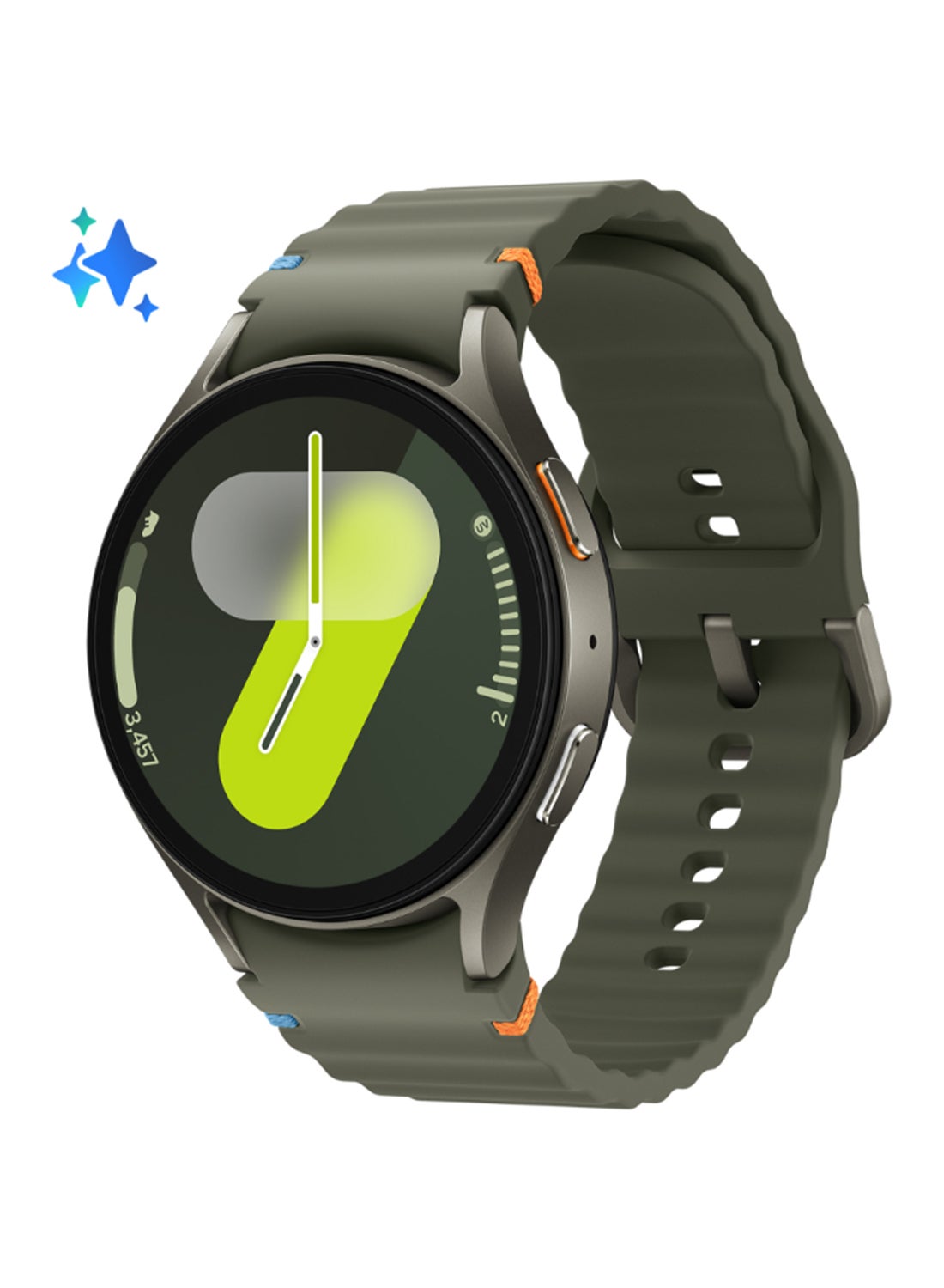 Compare Galaxy Watch7 44mm UAE VersionTRA Stock Smartwatch, Bluetooth, AI Powered Health Insight, Sleep Coaching, Fitness Tracker  Green at KSA Price
