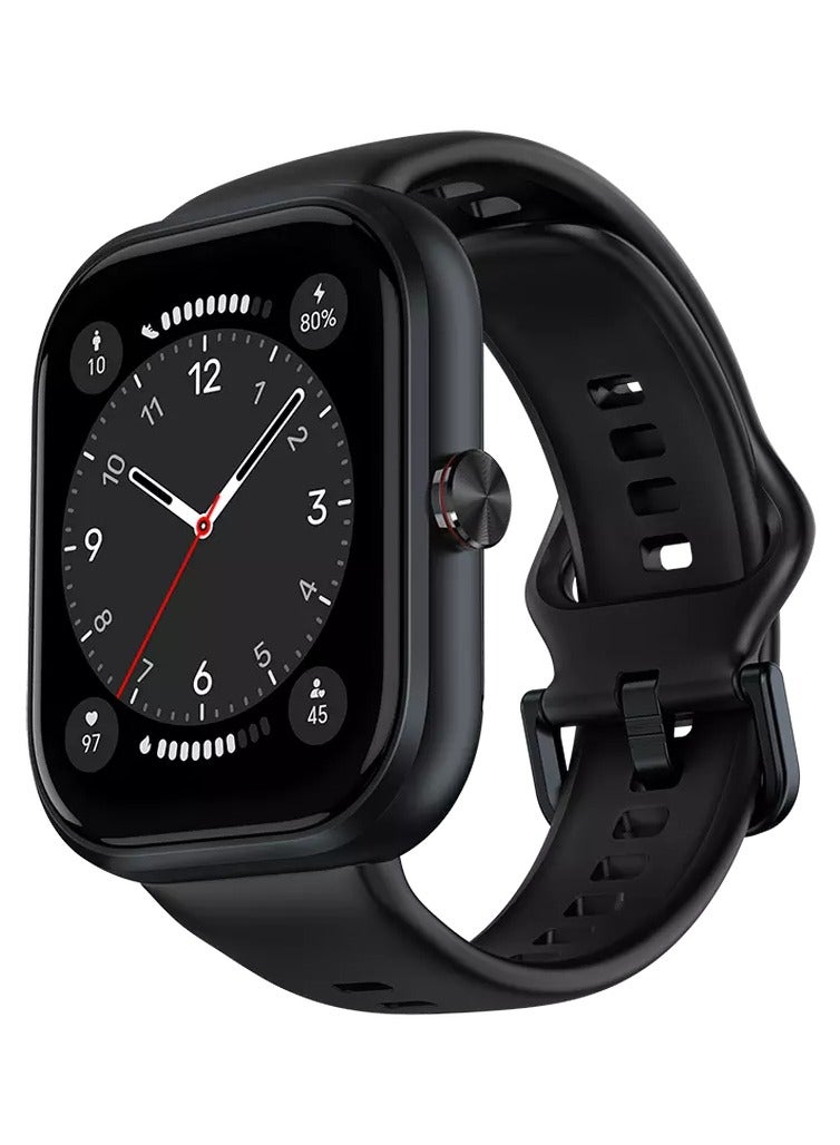 HONOR Choice QCY Watch, 49mm, Black Black