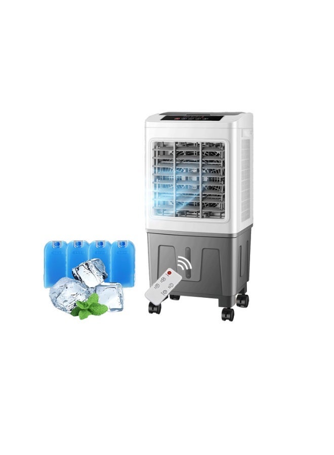 Portable Air Cooler 40L 150W with Cool Function…