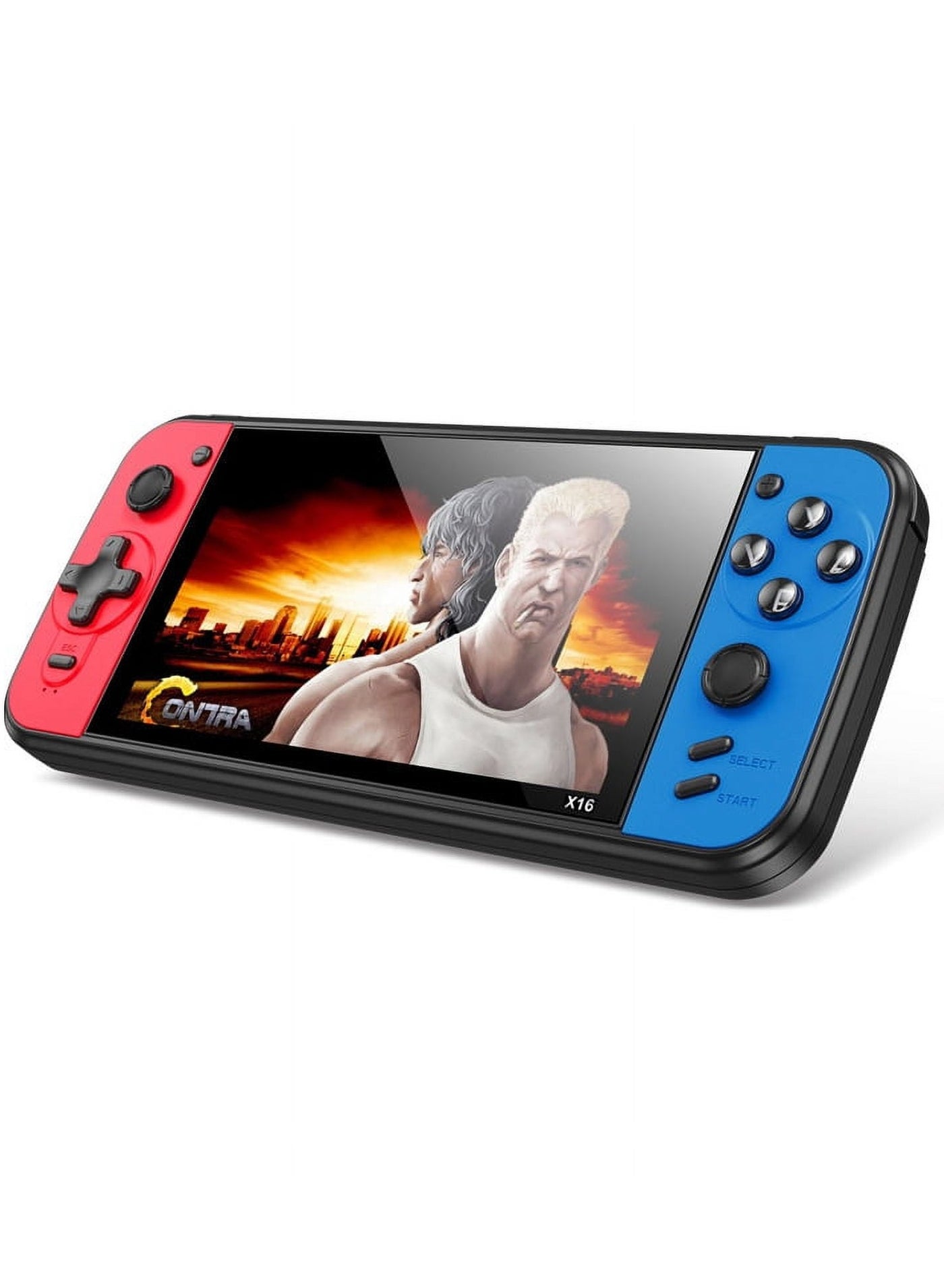 Compare Handheld Video Game, Video Game Console with MP4 Player Double Rocker Control For GBa NES Games Support TF Card With 7 Screen 8GB Portable Game Console with Double Rocker Control at KSA Price