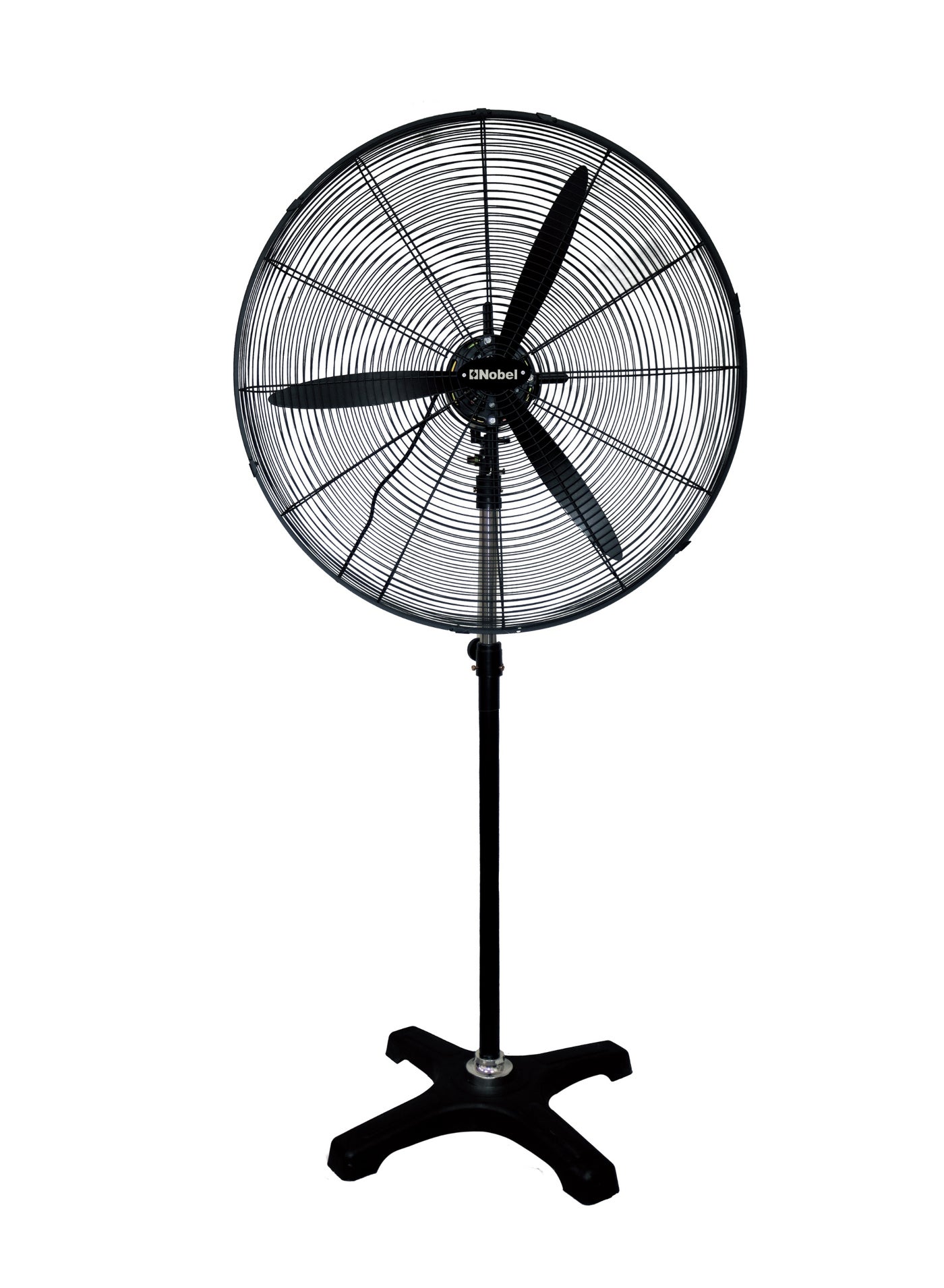 Compare 26 Inch Industrial Pedestal Fan High Velocity Heavy Duty Metal Fan, 3 Speed, Aluminum Blades, Adjustable Height – 1 Year Warranty 17.5 kg 210 W NIF26 black at KSA Price