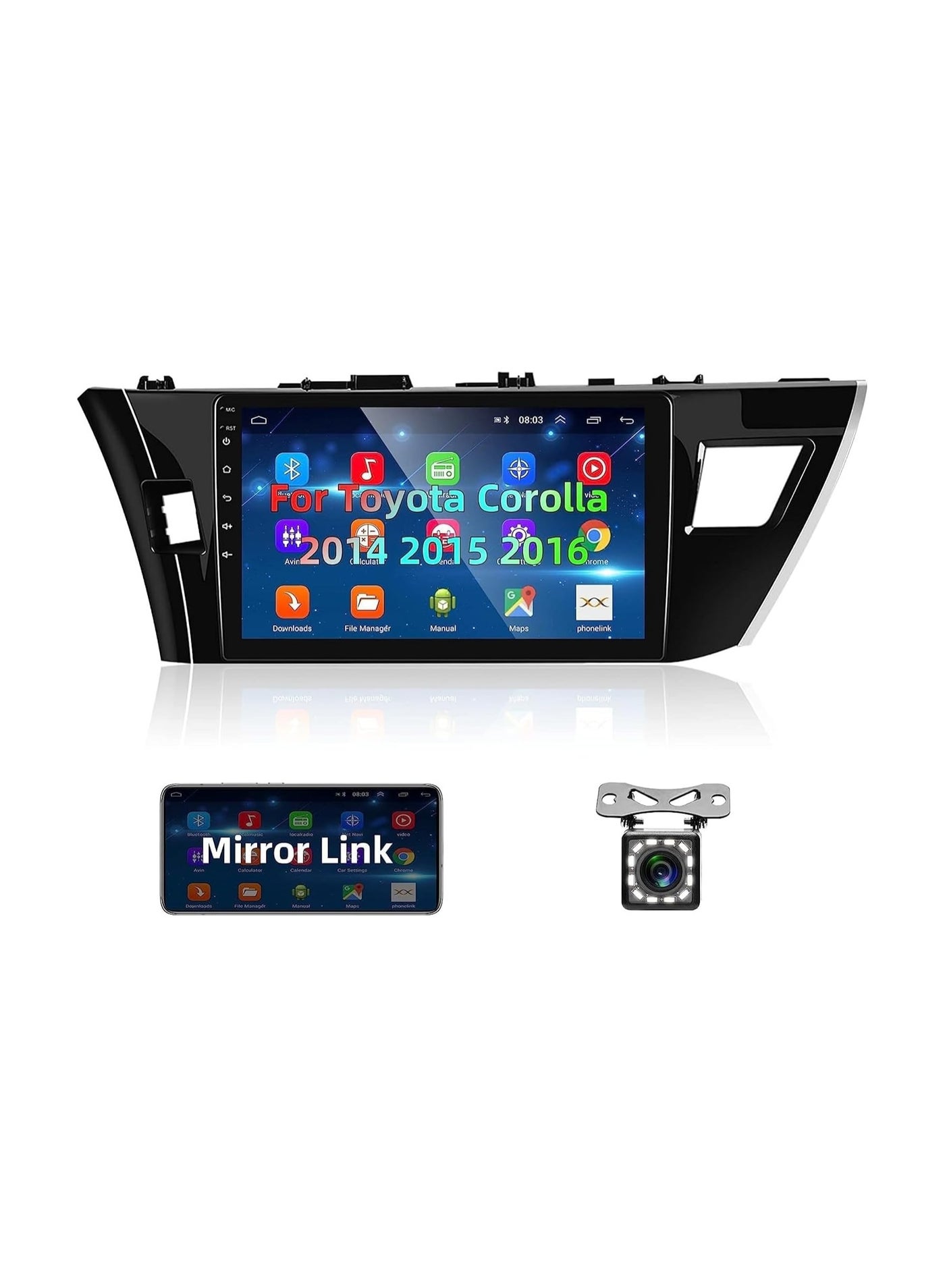 Android Car Stereo for Toyota Corolla 2014 2015…
