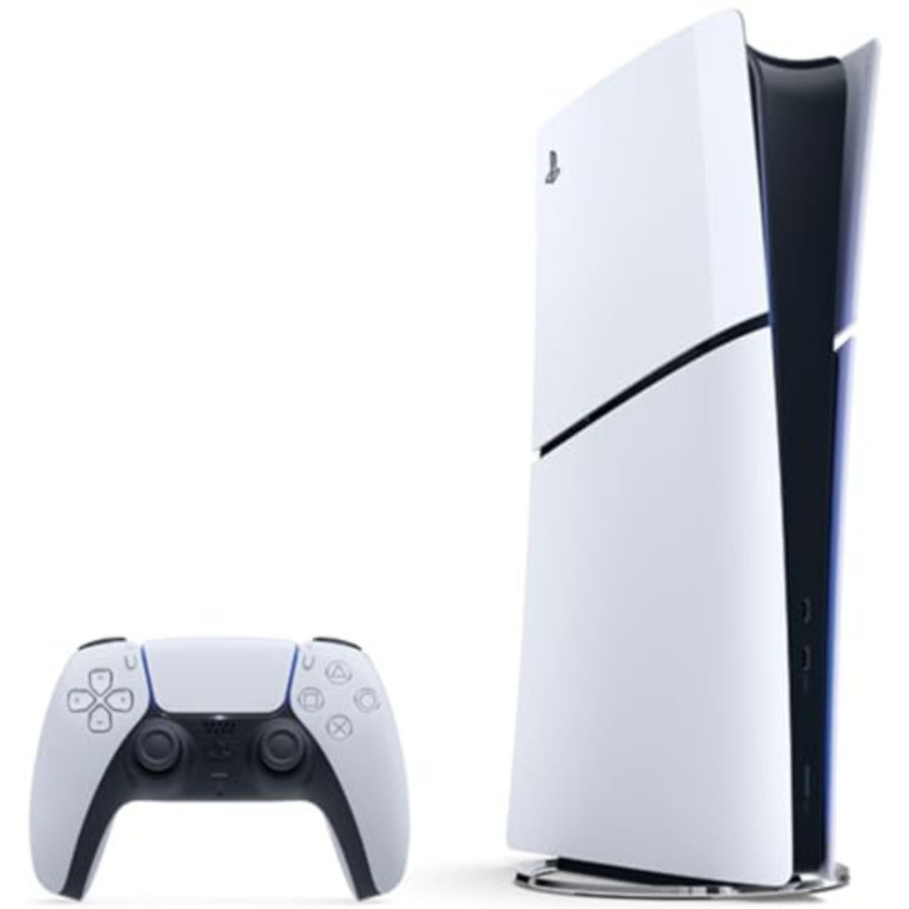 Compare PlayStation 5 Slim Digital Edition Home Gaming Console Black 1 TB SSD, 3D Audio Support, Backward Compatible at KSA Price