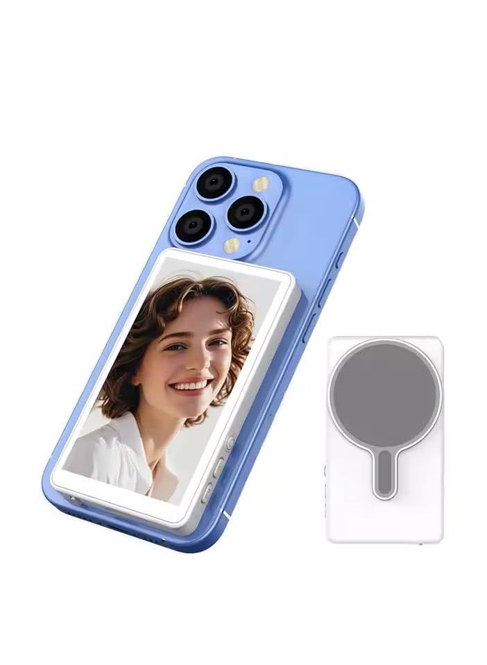 Vlog Selfie Monitor Screen for Phone, Rear Camera…