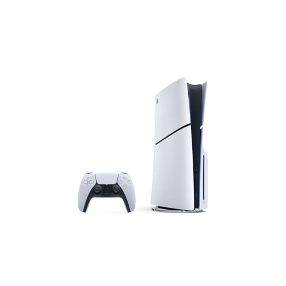 Compare PlayStation 5 Disc Console New 2023 Slim Model UAE Version 1 Year Manufacturer Warranty Home Gaming Black Includes DualSense Controller at KSA Price