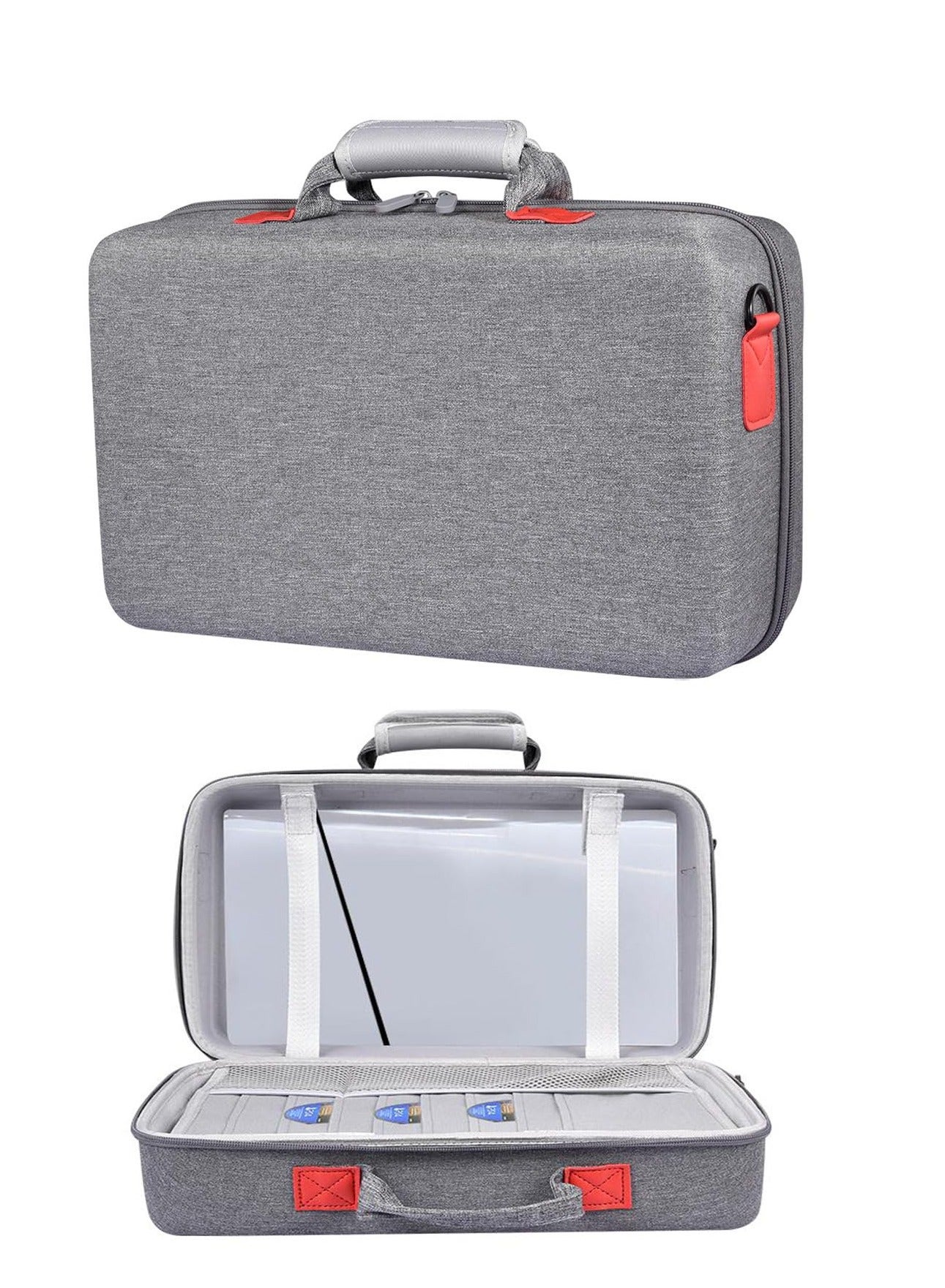 Hard Travel Carrying Case for PS5 Slim, Shockproof…