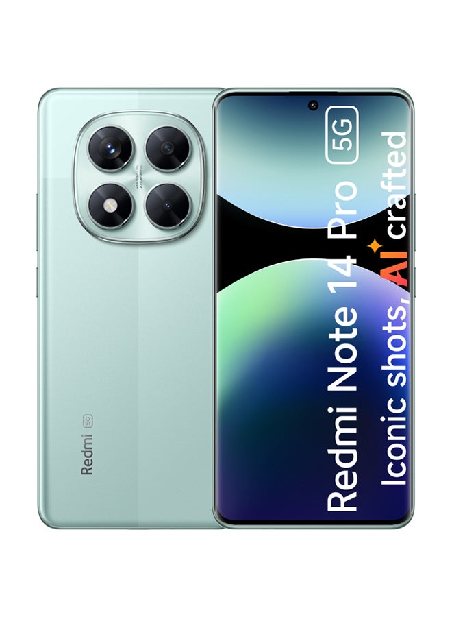 Redmi Note 14 Pro 5G Dual SIM Coral Green…