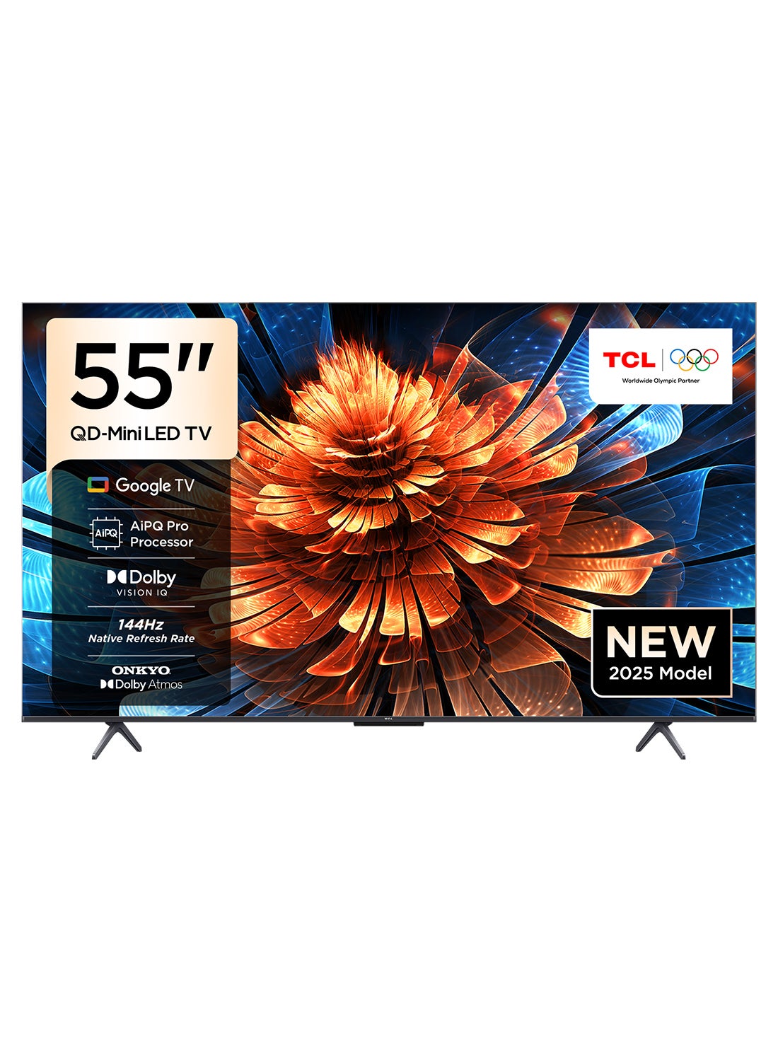55 Inch Smart TV 4K QD-Mini LED Colorful…