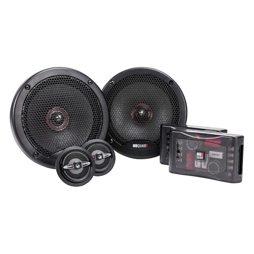 Compare MB Quart PS1216 Premium 6.5 Car Speakers  240W, 2Way Component, 4 OHMS, with Grills, Superior Bass & Clear Highs for an Unmatched Audio Experience in Your Vehicle at KSA Price